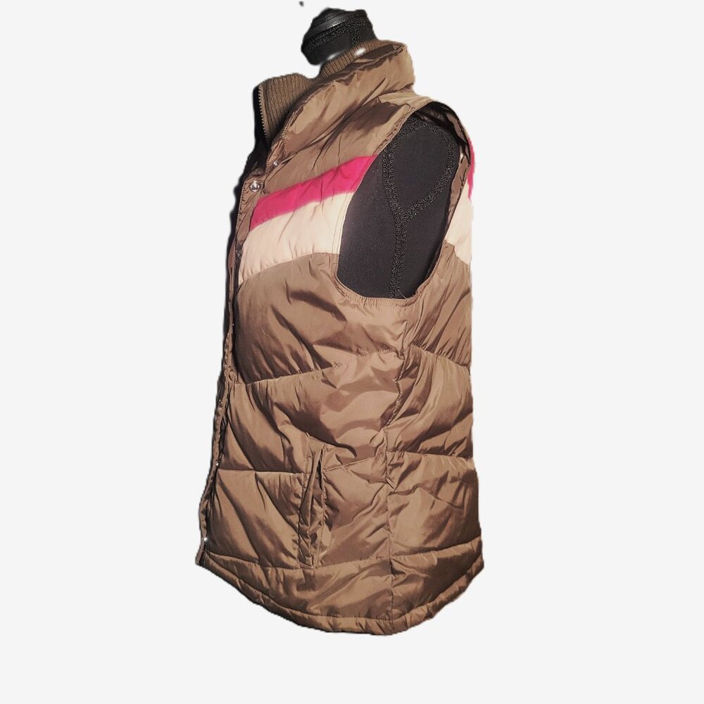 Old Navy Retro Puffer Women's Vest - Size L - Picture 4 of 12